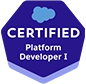 Salesforce Certified - Platform Developer I