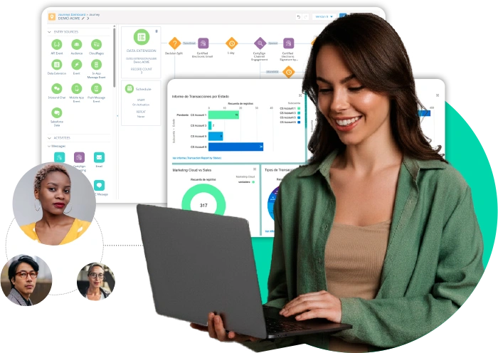 Cabecera Unified Comms Homepage