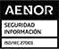 AENOR seguridad informacion